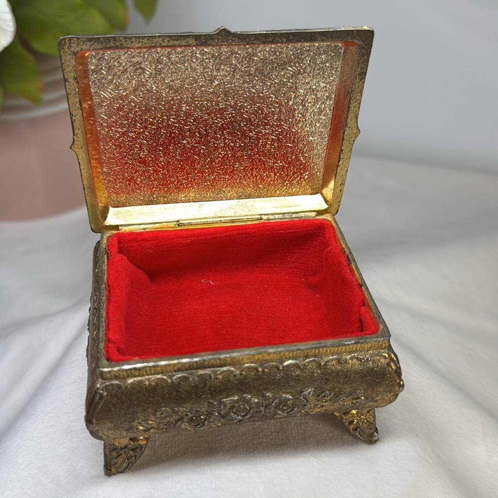 Antique trinket box - Picture 5 of 11